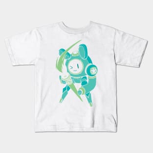 Bunny Bot - Soft Sea Kids T-Shirt